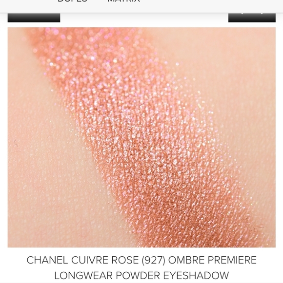 Chanel Cuivre De Rose Ombre Eyeshadow Palette Used Twice - Picture 2 of 6